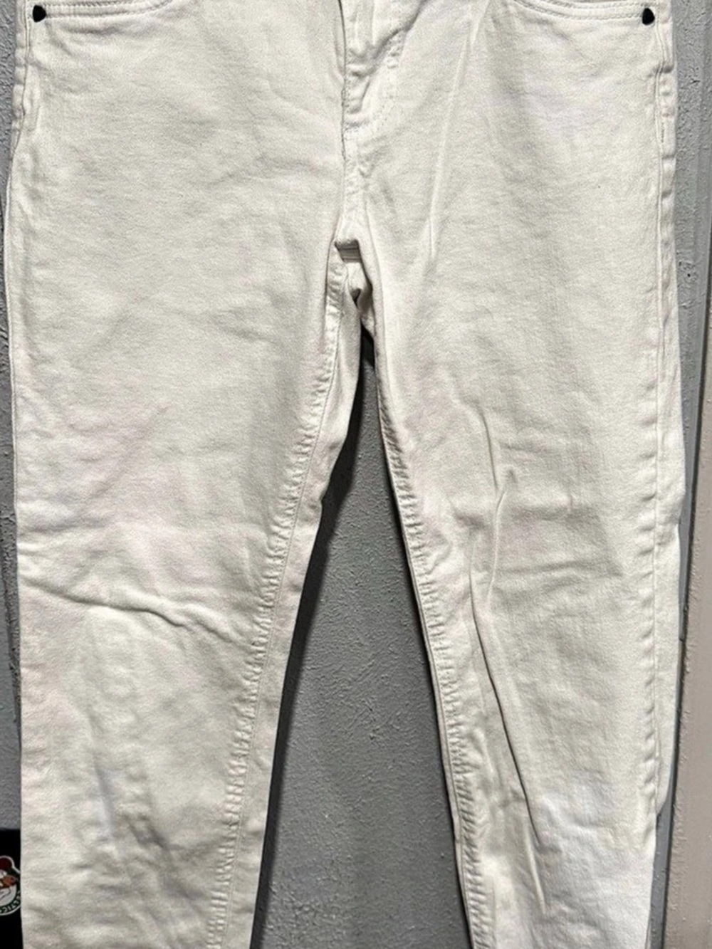 Kut from the Kloth Skinny Jeans in White Size 6
